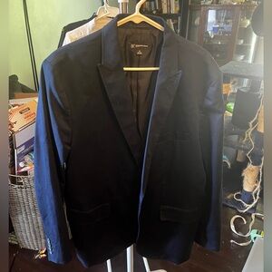 Navy INC men’s blazer XL slim fit gently used